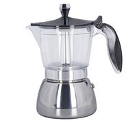lvifloae Cuban Coffee Maker 6 Cup Premium Stovetop Espresso Machine for Authentic Cafecito Italian Moka Pot with Enhanced Pressure Valve BPA Aluminum Construction
