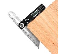 lvifloae Digital Display T Protractor Digital Angle Finder Activity Angel Ruler Stainless Steel Digital Goniometer 0~360° Suitable for Carpenters, Woodworkers