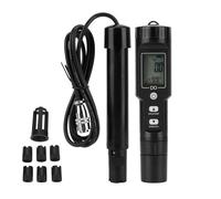 lvifloae Digital Dissolved Oxygen Meter Detector Water Quality Tester Detection High Accuracy Portable Pen Shape Design with Temperature for Aquaculture Labs and Swimming Pools ABS