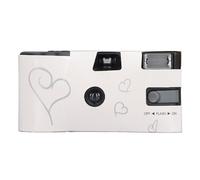 lvifloae Disposable Camera Retro Film Camera White Single Use Camera Film with Built In Flash 27 35mm Color Films for Weddings Anniversary Events Concert Travel Camp Party Baby Sho