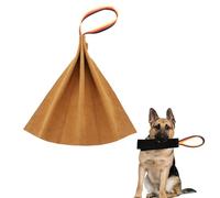 lvifloae Dog Training Bite Rag Artificial Leather Interactive High Toughness Durable Chew Resistant Tug Toy for Large Breed Dogs German Shepherd Malinois