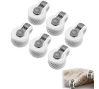 lvifloae Duvet Cover Clips No Pins Duvet Snaps Comforter Clips Fasteners Snap Kitchen Keep Corner In Place Quilt Fixer Anti-Move Bedding Accessories