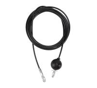 lvifloae Fitness Pulley Cable Home Gym Replacement Cable Heavy Duty Steel Wire Rope Home Gym Equipment Replacement Fitness Exercise Attachment Black (4M/13.1FT)