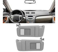 lvifloae for Sun Visor 74320 06800 B0 Drivers Side Sun Visor Replacement with Lighting Function Suitable for 2007 2011 with Sunroof 1 Pair