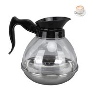 lvifloae Glass Replacement Coffee Carafe, 1.2QT ABS Universal Coffee Maker Pot with Comfortable Handle and Tight Fit Spout