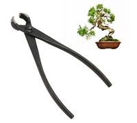 lvifloae Hand Bonsai Cutter 175mm High Strength Ergonomic Bonsai Concave Cutter for Bonsai Modeling Manganese Steel Professional Grade Tool