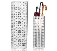 lvifloae Heavy Duty Metal Umbrella Stand Organizer for Umbrellas Stylish Modern Entryway Organizer for Home Entryway Gold 42x15x15 cm 16.5x5.9x5.9 Inches (Medium Size)