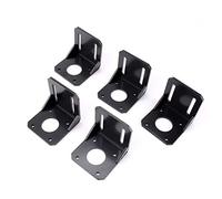 lvifloae Installation Bracket for 42mm Stepper Motor, Alloy Steel L Shaped Fixed Seat, with M3 Screws, Perfectly Matches The Installation Point of Small 42mm Stepper Motor