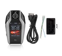 lvifloae Intelligent Remote Control Car Key Keyless Entry Remote Control TK800 LCD Touch Sn One Start All Adaptable Touch Screen Display Car (Silver)