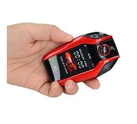 lvifloae Intelligent Remote Control Car Key Keyless Entry Remote Control TK800 LCD Touch Sn One Start All Adaptable Touch Screen Display Car (Red)