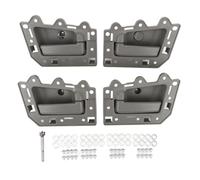 lvifloae Interior Door Handles, Front Rear Left Right Inside Inner Door Handle Kit for 2005-2011 Grand Cherokees, 4pcs ABS, OE 1JV461J3AA 1JV471J3AA 5HR421J3AK 5HR411J3AK