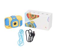 lvifloae Kids Digital Camera Dual Cameras 40MP Support Video Recording Round Lovely Childrens Camera with Cartoon Photo Frame Cute Portable Little Girls Boys Gifts Toys