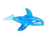 lvifloae Large Inflatable Pool Float Ride On Whale Shape Extruded Swimming Pool Float Ride Inflatable Pontoon Water Pontoon Big Whale for Adults Family Fun Water Sports