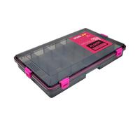 lvifloae Large Waterproofing Fishing Tackle Box Tackle Trays Plastic Plano Storage Box Bead Small Parts Organizer with Adjustable Compartments for Fishing Lures and Gear (XL)