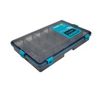 lvifloae Large Waterproofing Fishing Tackle Box Tackle Trays Plastic Plano Storage Box Bead Small Parts Organizer with Adjustable Compartments for Fishing Lures and Gear (XL)