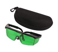 lvifloae Level Enhancement Goggles, Adjustable Arm Nose Pad, 25m Visibility for Levels, Lightweight 87g Protective Glasses (Green laser enhanced glasses)
