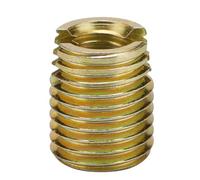 lvifloae M6 Self Tapping Screw Insert 302 Carbon Steel Self Tapping Thread Insert Screw Inner Diameter M10 1 5 Outer Diameter M14 1 5 20 Piece Set Premium High Purity Carbon Steel (Inner M6*1.0,