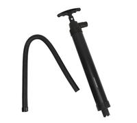 lvifloae Manual Bilge Water Pump Hand Portable Marine Bilge Pump Drainage Sump with Hose for Yachts Fishing Boats Kayaks Speedboats Durable Metal Plastic Construction (Black)
