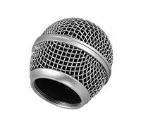 lvifloae Microphone Cover Head Microphone Stainless Steel Grille Ball Heads Mesh Grill Replacement for S LC BETA58 BETA58A SA M30 SV100 UT2 PGX24 SLX4