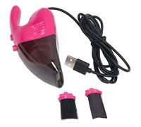 lvifloae Mini Portable Desk Keyboard Vacuum USB Cordless Handheld Powerful Suction Energy Saving Multi Purpose Easy Operation Rapid Cleaning Mini Vacuum Green (Pink)