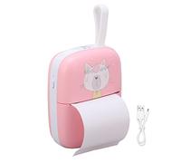 lvifloae Mini Printer Multipurpose Portable Mini HD WiFi Mobile Phone Photo Title Note Error Question Thermal Printer for Notes Flashcards Journal DIY