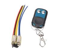 lvifloae Mini RF 2CH Relay Switch Micro Switch Wireless Remote Control Transmitter Receiver 433MHz DC3.7V to 12V with Learning for Home Automation and Smart Devices