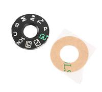 lvifloae Mode Dial Pad Turntable Patch Stable Reliable Performance Tag Plate Nameplate Replacement for Camera Accessories 70d Camera Repair Parts