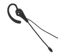 lvifloae Mono Earbud Single Ear Call Center Headset Ears Hook 3.5mm Wiredo Ne Ears Headsets with Mic Ear Buds with Cord Customer Service with Microphone for Laptop Mobile Phones