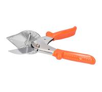 lvifloae Multi Angle Miter Shear Adjustable 45 to 135 Degree with Safety Lock Shear with Replaceable SK5 Blade for PVC Wire Duct & Plastic Profiles