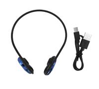 lvifloae Open Ear Wireless Bluetooth 5.3 Headphones Open Ear Wireless Bluetooth 5.3 Headphones With Built-In 60Mah Lithium Battery For Athletes, Fitness Enthusiasts Daily Commuters (Blue)