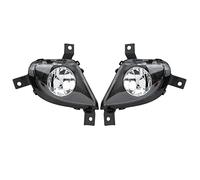 lvifloae Pair Front Bumper Driving Fog Light Lamp Assembly with ABS Housing Replacement Kit for E90 E91 2009-2011 Left 63177199893 Right 63177199894