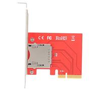 lvifloae PCIE Adapter PCI-E To CF-E Card Reader Converter Board Module CF201 Compact Flash Adapter Suitable for/Mac OS/LINUX, etc