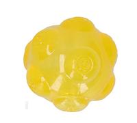 lvifloae Pet Chewing Toy Squeaker Ball T PR Bouncy Floating Teeth Cleaning for Medium Small Dogs Blue Built in Squeaker Irregular Surface Cleans Teeth Durable Flexible Design (Yellow)