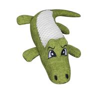 lvifloae Plush Squeaky Dog Plushes Toys Interactive Fun Cartoon Animal Shape Bite Grinding Stuffed Puppy Toy Green for Small Middle Dogs Indoor Play Relieves Anxiety Teething (Green)