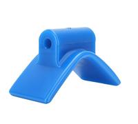 lvifloae PU V-Shape Boat Trailer Bow Stop Block, 3in Width 5.3in V Span with 1/2in Mounting Hole for Boat Trailers Non Marking
