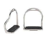 lvifloae Quick Release Safety Stirrup Stainless Steel Anti Slip Equestrian Stirrup for Western English Riding Maximum Rider Security with Wide Tread Design for Secure Footing