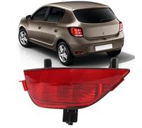 lvifloae Rear Bumper Reflective Fog Lamp Left Side 265605279r Led Rear Bumper Fog Lamp Indicator Assembly for Dacia Sandero Mk2 Mk3 Multi Light Source Side Fog Lamp Panel Replacement Part