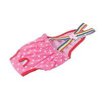 lvifloae Reusable Washable Female Dog Diapers Suspender Sanitary Pants, Cotton Dog Period Underwear Diaper for Small Medium Dogs (No. 14 (L) recommends selling attributes)
