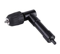 lvifloae Right Angle 90 Degree Drilling Extension Chuck 8mm Axis Electric Drill Extension Tool Right Angle Bending 90 Degree Cordless Drill Bit Accessory Adapter