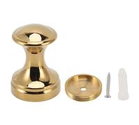 lvifloae Robe Hook Simple Beautiful Copper Single Wall Hooks Clothes Hook for Bathrooms Barber Stores Chrome Victorian Mushroom Rim Door Knobs Gold (Gold)