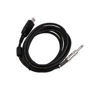 lvifloae Rocksmith Real Tone Cable USB Type a Male to 6.35mm Mono Electric Guitar Cord Professional Guitar to Computer USB Compatible with Os X 10.9 or Higher Operating Systems