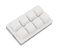 lvifloae Shortcut Keyboard Copy and Paste 8 Key Small Mechanical Keyboards Switch Hot Swappable Copy Paste Shortcuts Mini Mechanica for Work Rhythm Games