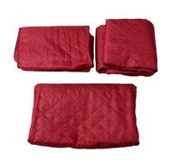 lvifloae Sofa Cover Pet Sofa Cover Cat Scratch Proof Home Universal Couch Shade Pet Furniture Protector Furniture Protector Suitable for Year Round Use at Home Brown 3 Piece Set (Wine Red)