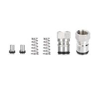 lvifloae Stainless Steel Gas Liquid Post Home Brewing Brewing Accessory 19/32-18 Thread Gas Liquid Ball Lock Keg Posts Spring for Cornelius Corny Keg