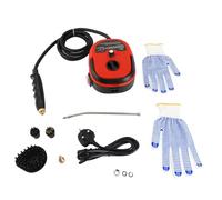 lvifloae Steam Cleaner for Home Handheld Steam Cleaner 2500w High Power 6 Speeds Adjustable Steam Cleaner for Car,Upholstery,Kitchen,Grout Tile Floor Refrigerator (UK Plug)