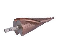 lvifloae Step Drill Bit for Metal Step Drill Bit Multifunctional Cobalt Coating High Speed Steel Hex Shank Hole Opening Tool4-12 for Stainless Steel Tapping Steel, Wood, Thin Iron (4-32)