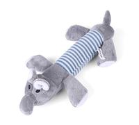 lvifloae Three Different Animal Shaped Pet Dolls, Including a Puppy Chew Dolls,Yellow Squeaky Dog Pet Wrinkled Plush Animal a Squeaky Plush Toy Sound Making Suitable for Gift Giving. (Type B)