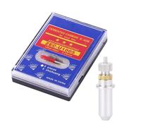 lvifloae Tungsten Steel Plotter Cutting Blades Cutting Blades 30 45 60 Degree with Holder Engraving Equipped with Dedicated Handle 15 Piece Set