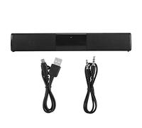 lvifloae TV Sound Bar Wireless Bluetooth Home Audio Speaker with 3D Stereo Surround USB/AUX Input Audio Processor for Television Music Streaming