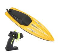lvifloae Ty2 2.4g Remote Control Boat High Speed Speedboat Without Battery 2.4ghz High Speed Remote Control Racing Boat Simulated Speedboat, Suitable for People Aged 14 and Above, Red (Yellow)